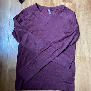 Lululemon Jacquard Detail Pullover Size 10